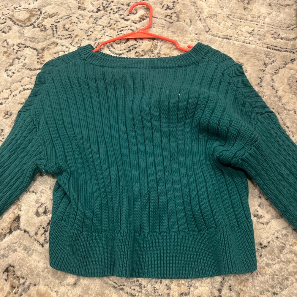 cute green sweater